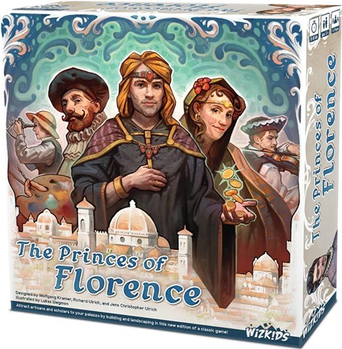 WZK87586 Princes Of Florence Board Game published by WizKids Games