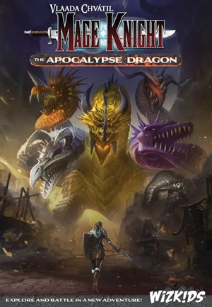 WZK87603 Mage Knight Board Game: The Apocalypse Dragon Expansion published by WizKids Games