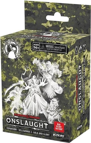 WZK89724 Dungeons And Dragons Onslaught: Sellswords 2 Gold And Glory Expansion published by WizKids Games