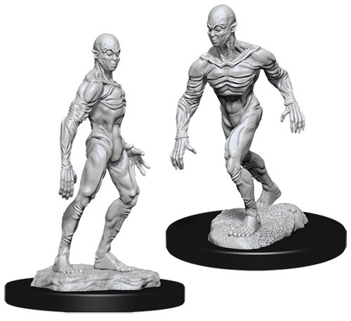 WZK90019S Dungeons And Dragons Nolzur's Marvelous Unpainted Minis: Doppelganger published by WizKids Games