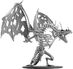 WZK90039 Pathfinder Deep Cuts Unpainted Miniatures: Gargantuan Skeletal Dragon published by WizKids Games