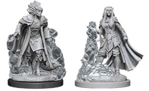 WZK90059S Dungeons And Dragons Nolzur's Marvelous Unpainted Minis: Tiefling Female Sorcerer 2 published by WizKids Games
