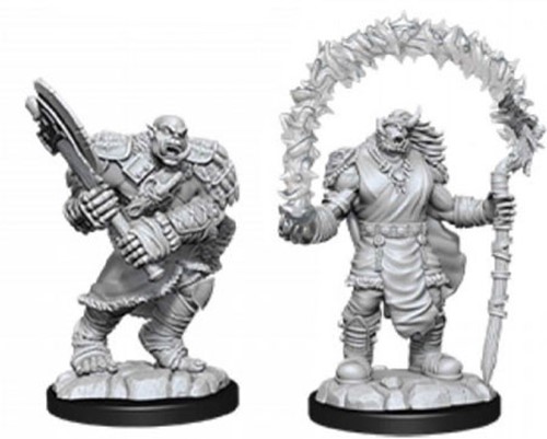 WZK90062S Dungeons And Dragons Nolzur's Marvelous Unpainted Minis: Orc Adventurers published by WizKids Games