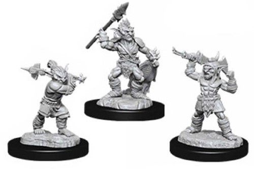 WZK90063S Dungeons And Dragons Nolzur's Marvelous Unpainted Minis: Goblins And Goblin Boss published by WizKids Games