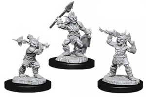 WZK90063S Dungeons And Dragons Nolzur's Marvelous Unpainted Minis: Goblins And Goblin Boss published by WizKids Games