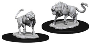 WZK90067S Dungeons And Dragons Nolzur's Marvelous Unpainted Minis: Leucrotta published by WizKids Games