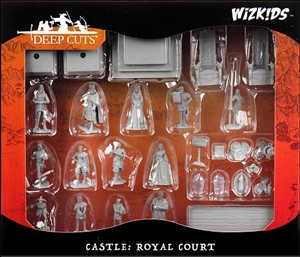 WZK90096 Pathfinder Deep Cuts Unpainted Miniatures: Towns People - Castle Royal Court published by WizKids Games