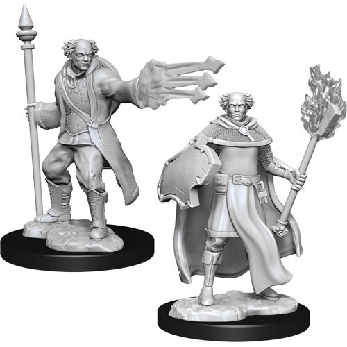 Dungeons And Dragons Nolzur's Marvelous Unpainted Minis: Male Cleric Wizard Multiclass