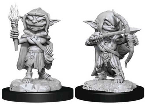 Pathfinder Deep Cuts Unpainted Miniatures: Goblin Female Rogue