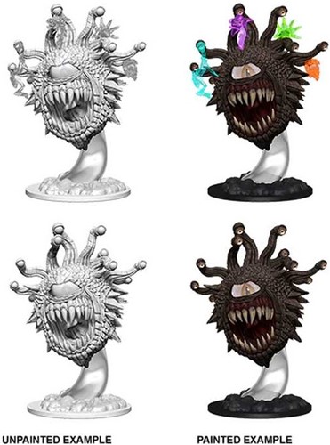 WZK90194S Dungeons And Dragons Nolzur's Marvelous Unpainted Minis: Beholder published by WizKids Games