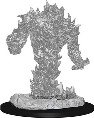 WZK90206S Dungeons And Dragons Nolzur's Marvelous Unpainted Minis: Fire Elemental published by WizKids Games