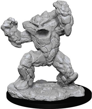 WZK90207S Dungeons And Dragons Nolzur's Marvelous Unpainted Minis: Earth Elemental published by WizKids Games