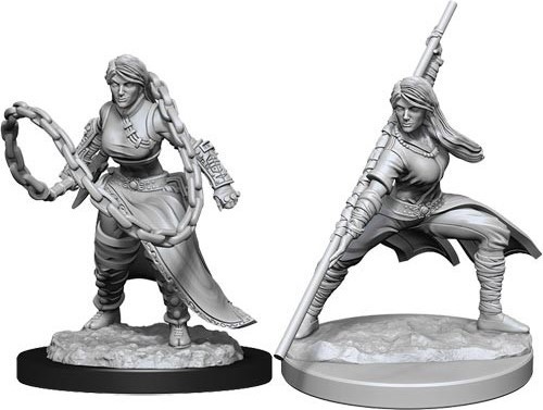 Dungeons And Dragons Nolzur's Marvelous Unpainted Minis: Human Monk Female