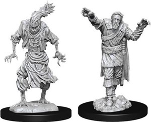 WZK90241S Dungeons And Dragons Nolzur's Marvelous Unpainted Minis: Scarecrow And Stone Cursed published by WizKids Games