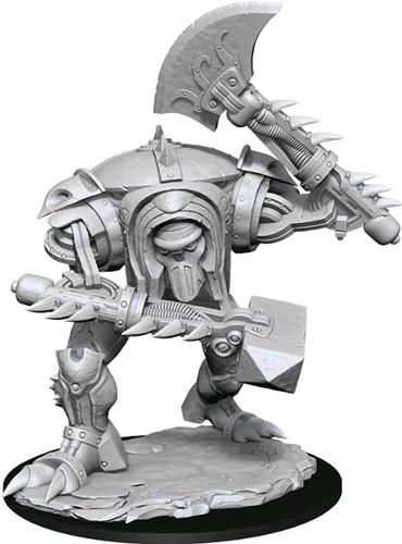 WZK90324S Dungeons And Dragons Nolzur's Marvelous Unpainted Minis: Warforged Titan published by WizKids Games