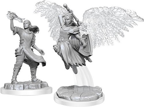 WZK90409S Dungeons And Dragons Nolzur's Marvelous Unpainted Minis: Aasimar Cleric Female published by WizKids Games