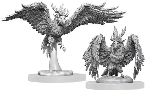 WZK90419S Dungeons And Dragons Nolzur's Marvelous Unpainted Minis: Perytons published by WizKids Games