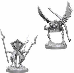 WZK90422S Dungeons And Dragons Nolzur's Marvelous Unpainted Minis: Modrons published by WizKids Games