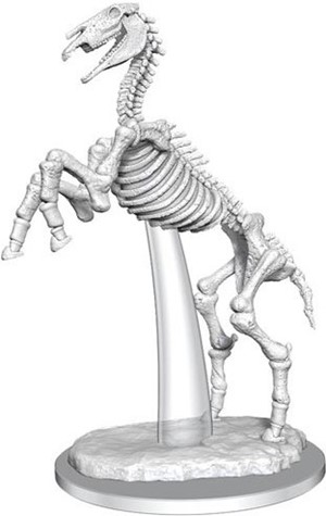 WZK90448S Pathfinder Deep Cuts Unpainted Miniatures: Skeletal Horse published by WizKids Games