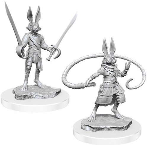 Dungeons And Dragons Nolzur's Marvelous Unpainted Minis: Harengon Rogues