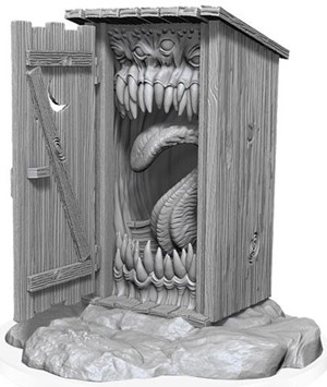 2!WZK90488S Dungeons And Dragons Nolzur's Marvelous Unpainted Minis: Giant Mimic published by WizKids Games