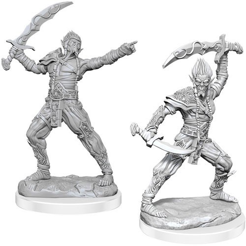 WZK90496S Dungeons And Dragons Nolzur's Marvelous Unpainted Minis: Githyanki 2 published by WizKids Games
