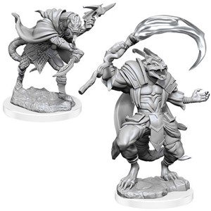 WZK90500S Pathfinder Deep Cuts Unpainted Miniatures: Serpentfolk published by WizKids Games