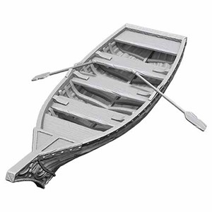 WZK90503S Pathfinder Deep Cuts Unpainted Miniatures: Rowboat And Oars published by WizKids Games