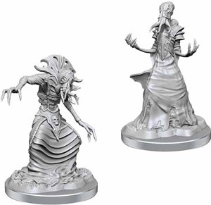 WZK90527S Dungeons And Dragons Nolzur's Marvelous Unpainted Minis: Mind Flayers published by WizKids Games