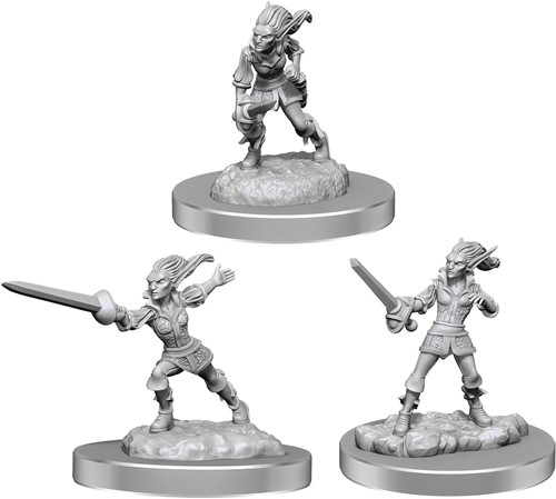 WZK90587S Dungeons And Dragons Nolzur's Marvelous Unpainted Minis: Quicklings published by WizKids Games