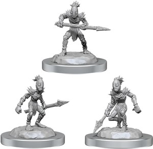 2!WZK90590S Dungeons And Dragons Nolzur's Marvelous Unpainted Minis: Vegepygmies published by WizKids Games