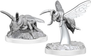 WZK90592S WizKids Deep Cuts Unpainted Miniatures: Murder Hornets published by WizKids Games