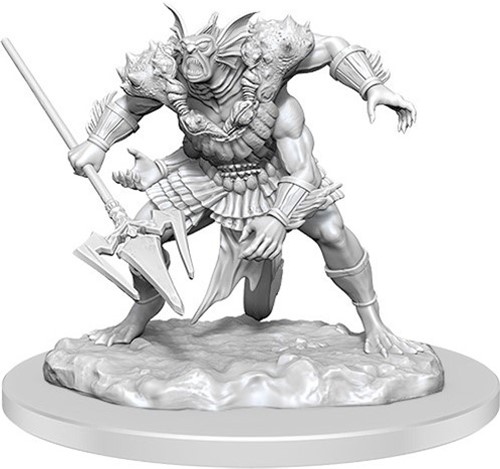 WZK90611S Dungeons And Dragons Nolzur's Marvelous Unpainted Minis: Sahuagin Baron published by WizKids Games