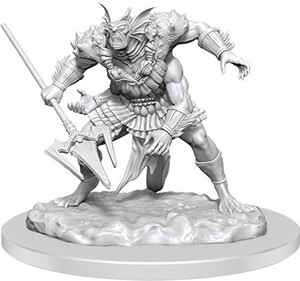 2!WZK90611S Dungeons And Dragons Nolzur's Marvelous Unpainted Minis: Sahuagin Baron published by WizKids Games