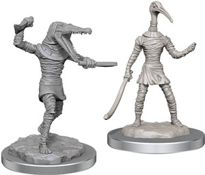 WZK90649S Dungeons And Dragons Nolzur's Marvelous Unpainted Minis: Mummies published by WizKids Games
