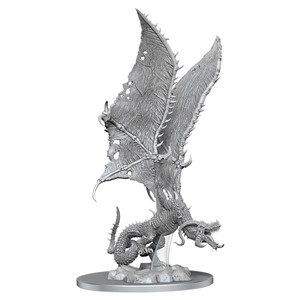 WZK90651 Pathfinder Deep Cuts Unpainted Miniatures: Flame Drake published by WizKids Games
