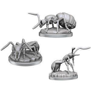 WZK90655S Pathfinder Deep Cuts Unpainted Miniatures: Giant Ants published by WizKids Games