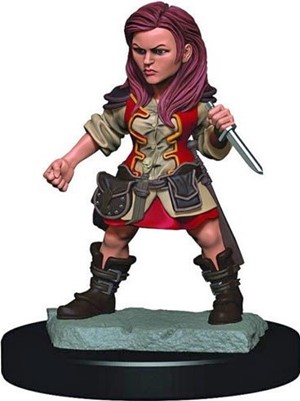 WZK93019S Dungeons And Dragons: Halfling Female Rogue Premium Figure published by WizKids Games