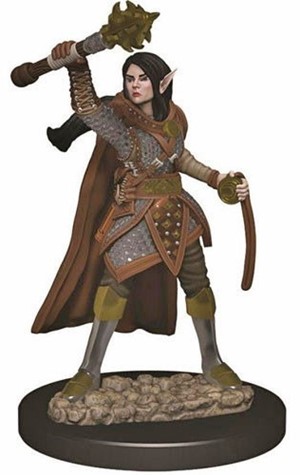 WZK93021S Dungeons And Dragons: Elf Female Cleric Premium Figure published by WizKids Games
