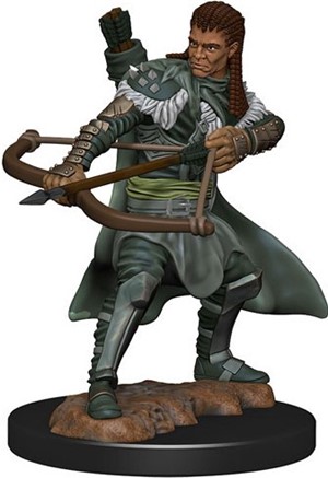 WZK93030S Dungeons And Dragons: Human Ranger Male Premium Figure published by WizKids Games