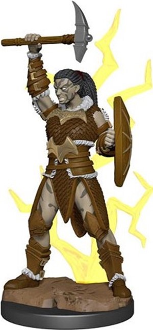 WZK93033S Dungeons And Dragons: Goliath Barbarian Female Premium Figure published by WizKids Games