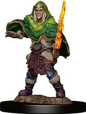 WZK93039S Dungeons And Dragons: Elf Fighter Male Premium Figure published by WizKids Games