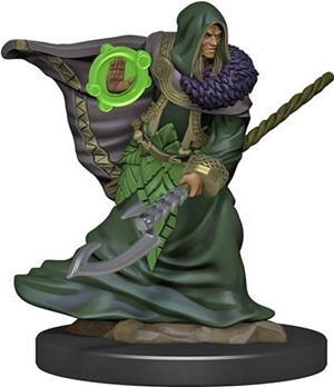WZK93040S Dungeons And Dragons: Elf Druid Male Premium Figure published by WizKids Games