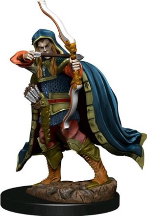 2!WZK93048S Dungeons And Dragons: Elf Rogue Male Premium Figure published by WizKids Games