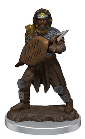WZK93059S Dungeons And Dragons: Male Human Fighter Premium Figure published by WizKids Games
