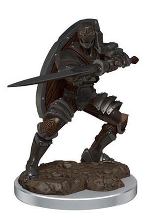 WZK93060S Dungeons And Dragons: Male Warforged Fighter Premium Figure published by WizKids Games