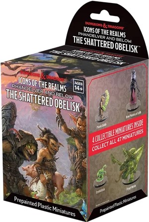 WZK93068S Dungeons And Dragons: Phandelver And Below: The Shattered Obelisk Booster Pack published by WizKids Games
