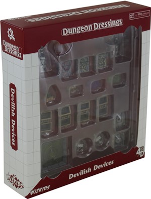 2!WZK93509 WarLock Tiles System: Dungeon Dressings: Traps - Devilish Devices published by WizKids Games