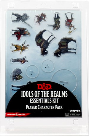 2!WZK94502 Dungeons And Dragons: Essentials 2D Miniatures: Players Pack published by WizKids Games