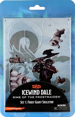 Dungeons And Dragons: Essentials 2D Miniatures: Icewind Dale: Rime Of The Frostmaiden - Frost Giant Skeleton